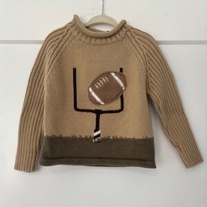 Vintage Go Team Go Football Embroidered Sweater 
Size 5T